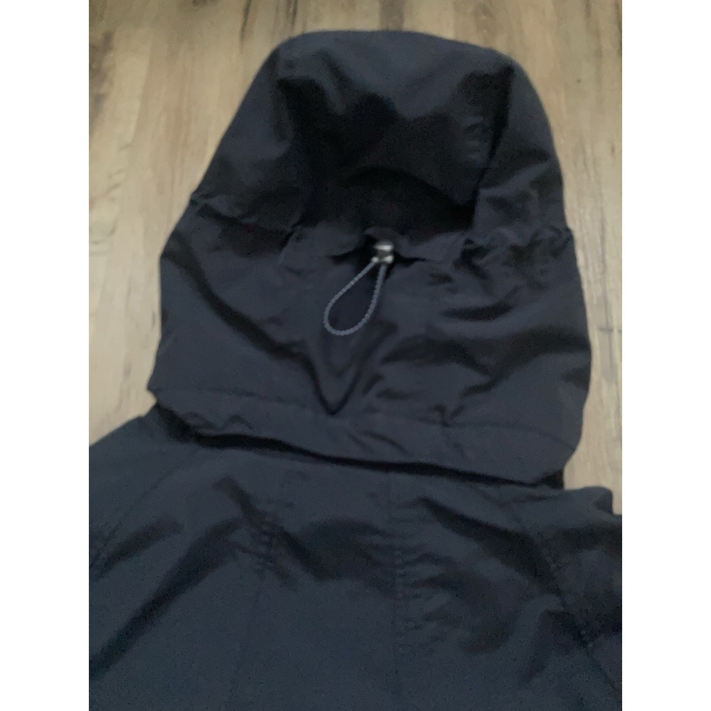 Lands' End Women's Black The Squall Jacket Size Large 14/16 Fleece Lined - Picture 8 of 9